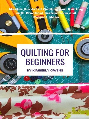 cover image of QUILTING FOR BEGINNERS